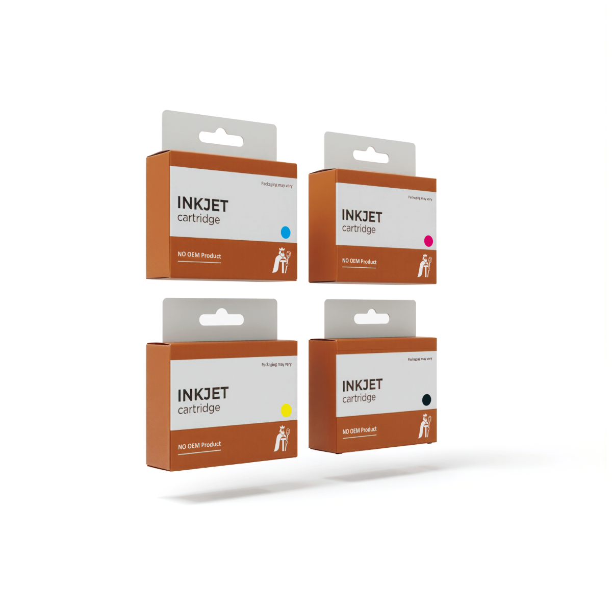 set n 4 printercartridges voor HP 728 voor HP Designjet T730 T830 