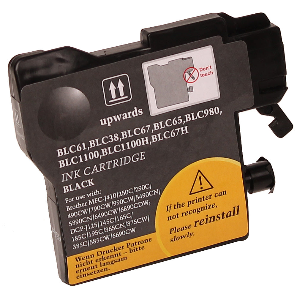 Brother LC980/LC1100 cartridge - Zwart