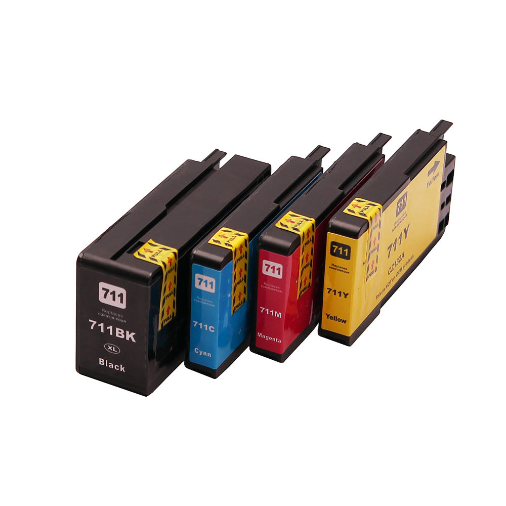 HP 711 cartridge zwart - Huismerk Toner Koning - voor HP Designjet T120 T520 24 Inch 36