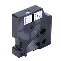 labels voor Dymo 45013 Wit 12mm x 7m voor Labelmanager 100 120P 150 160 200 210D 220P 26