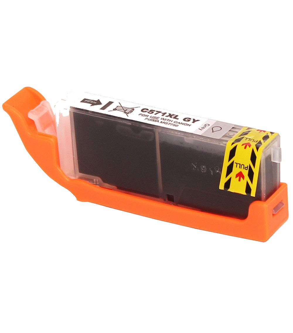 Canon CLI-571XL cartridge grijs - XL Grijs